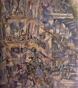 Jules Pascin View by Balcony oil painting reproduction
